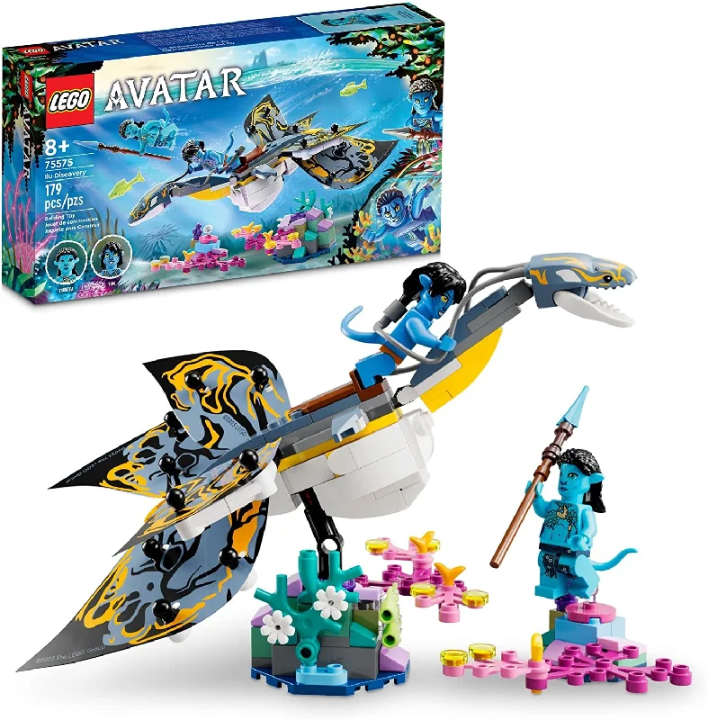 Christmas - themed building blocks for holiday play LEGO Avatar - Ilu Discovery The Water Path Ocean Movie Building 75575 Christmas - themed building blocks for holiday play LEGO Avatar - Ilu Discovery The Water Path Ocean Movie Building 75575