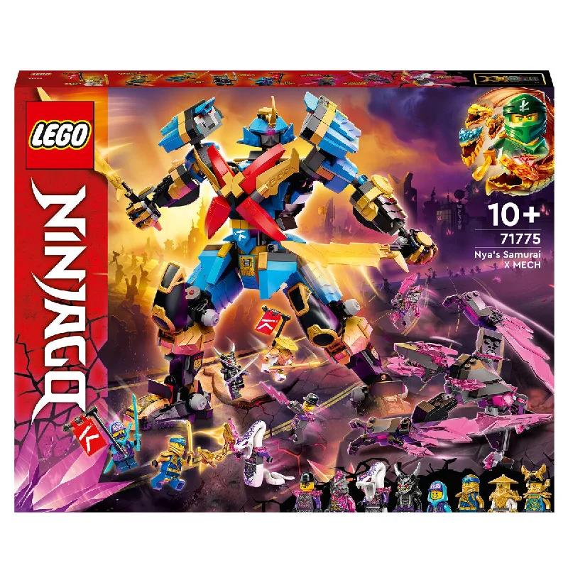 Building blocks for making underwater - world models LEGO Ninjago - Nyas Samurai X MECH 71775 Building blocks for making underwater - world models LEGO Ninjago - Nyas Samurai X MECH 71775
