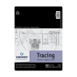 Landscape painting art supplies for outdoor painting​ Canson Tracing Pad
