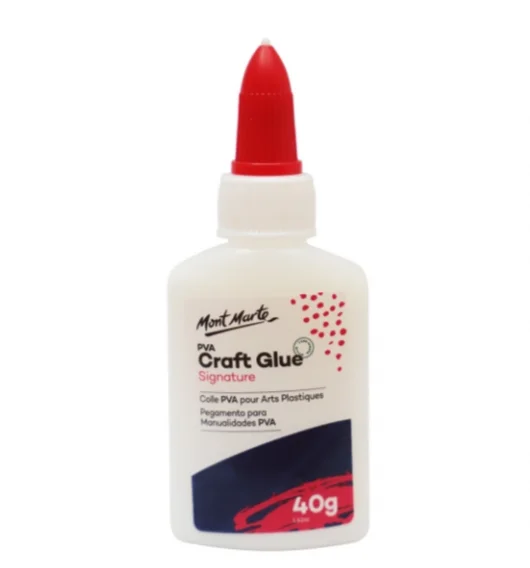 Art supplies for creating personalized greeting cards​ Mont Marte Signature PVA Craft Glue 40g