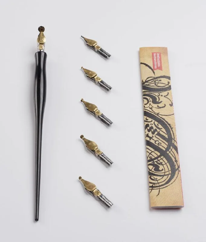 Art supplies for creating art - inspired coasters​ Pen - Calligraphy Pen Set B