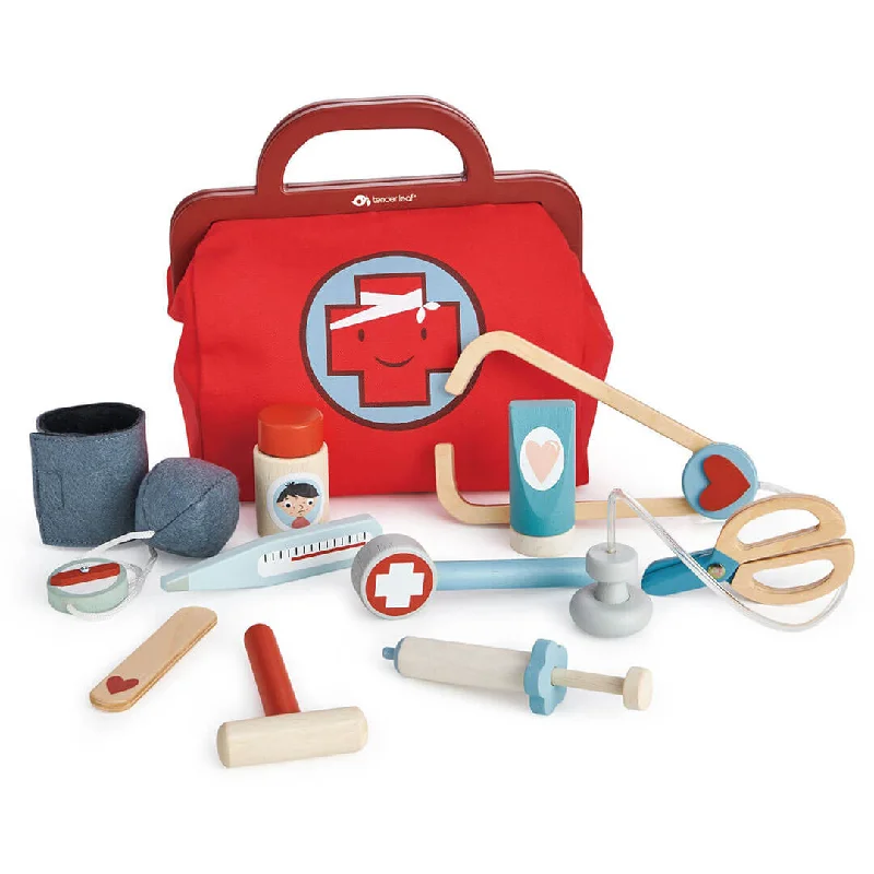 Wooden treehouses for outdoor adventures​ Doctor's Bag Wooden Play Set