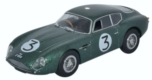 Vehicle safety features for protecting passengers​ Oxford Diecast Aston Martin DB4GT Zagato 2 VEV Jim Clark Goodwood 1961
