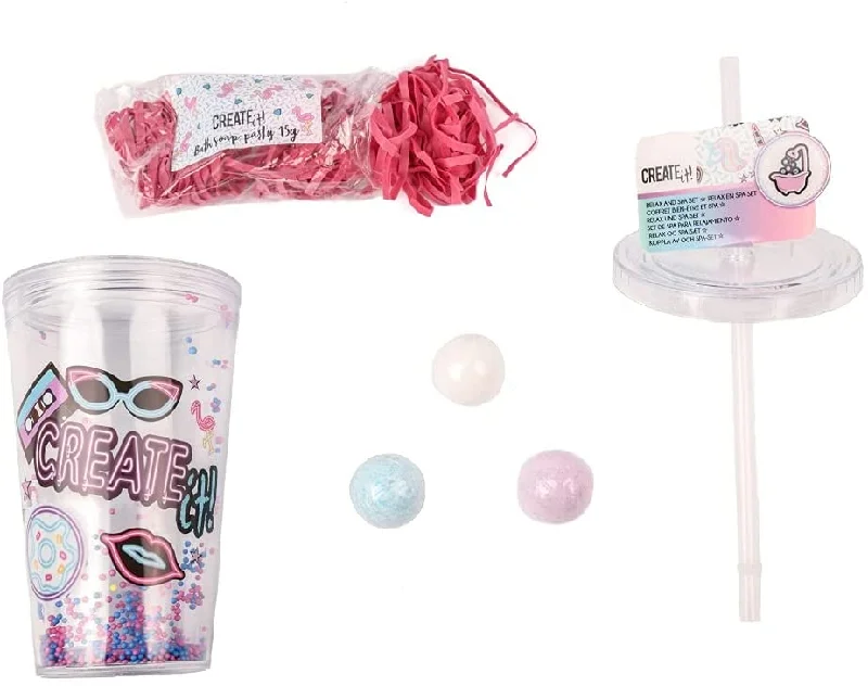 Educational toys for teaching game - design skills​ CREATE IT! SIPPER SOAP & BATH BOMBS 3-ASS DIS