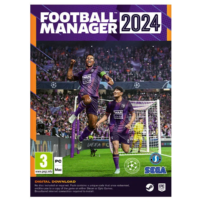 Video games with branching storylines​ Football Manager 2024 - PC