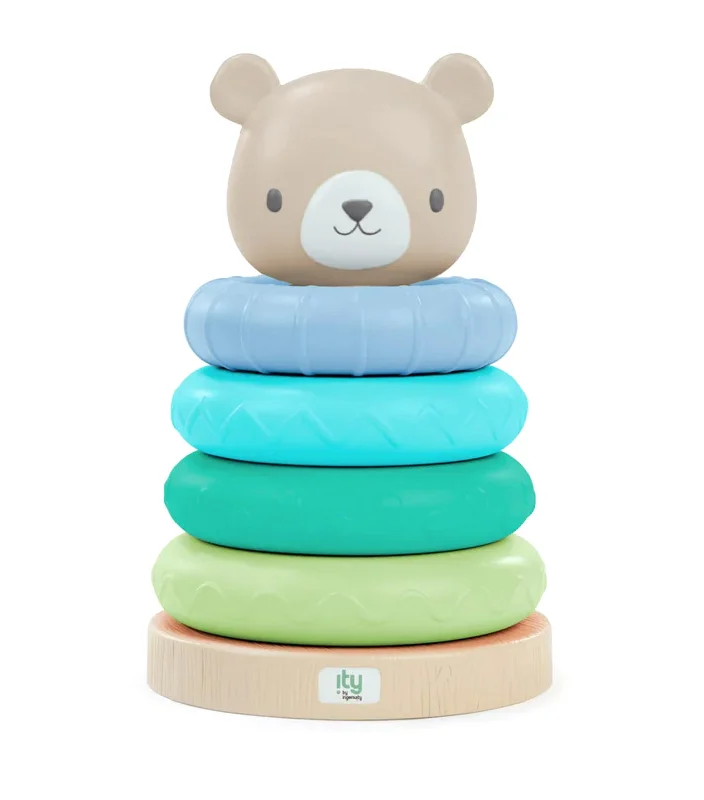 Educational toys for teaching political science​ ity by Ingenuity Cutie Stacks - Nate!
