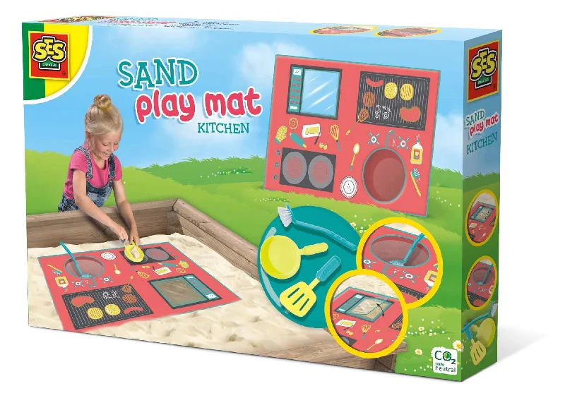 Outdoor toys for muddy areas like rubber boots with toy attachments​Sand play mat – Kitchen