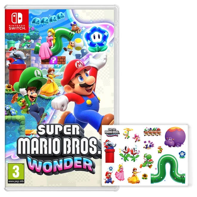 Video games with DLC pre - orders​ Super Mario Bros. Wonder - Nintendo Switch