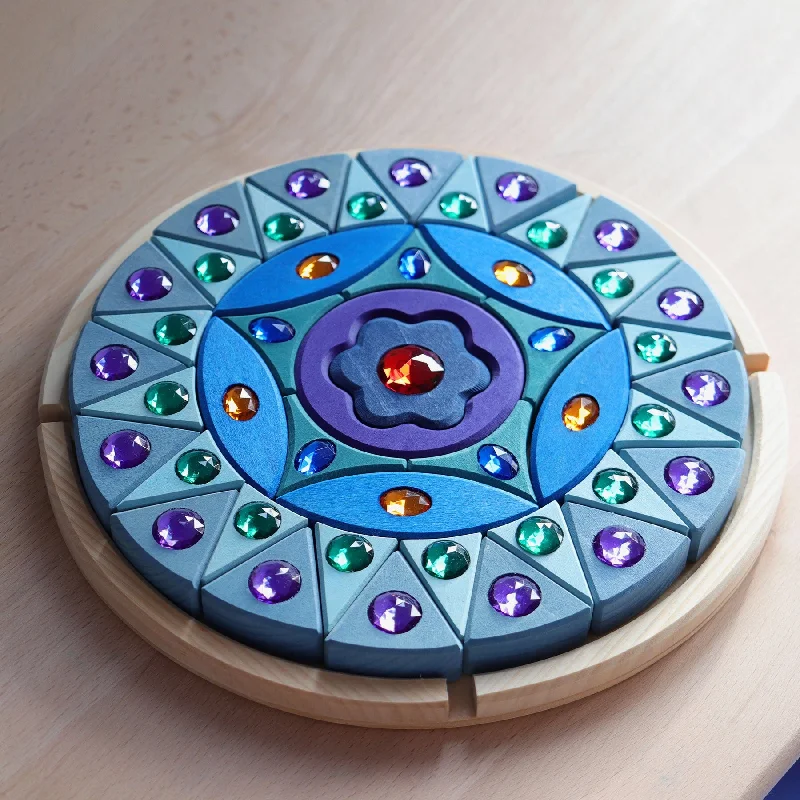 DIY puzzle kits for creative enthusiasts​ Grimm's Glitter Mandala Small