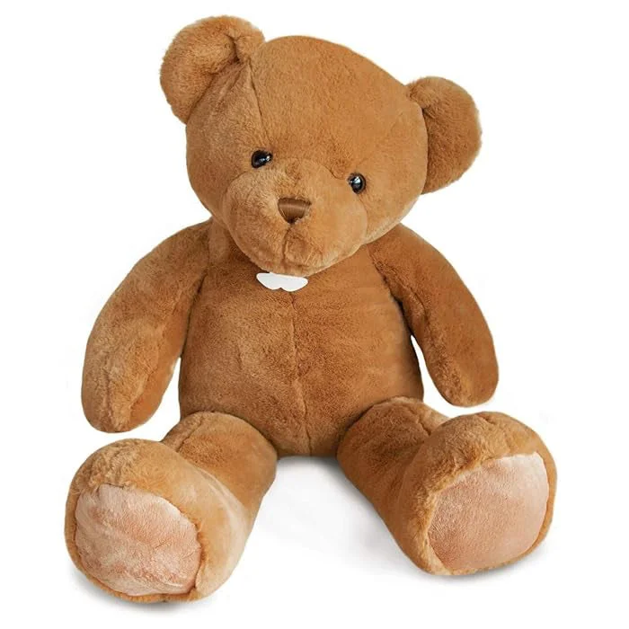 Plush toys for makeup lovers with makeup - palette - shaped accents Histoire d'Ours Bear Titours - Brown 75cm Plush toys for makeup lovers with makeup - palette - shaped accents Histoire d'Ours Bear Titours - Brown 75cm