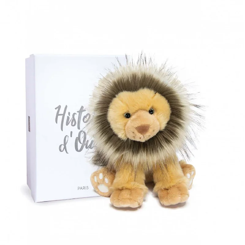 Plush toys for teachers with apple - or blackboard - shaped accents Histoire d'Ours Kenya Le Lion 25cm Plush toys for teachers with apple - or blackboard - shaped accents Histoire d'Ours Kenya Le Lion 25cm