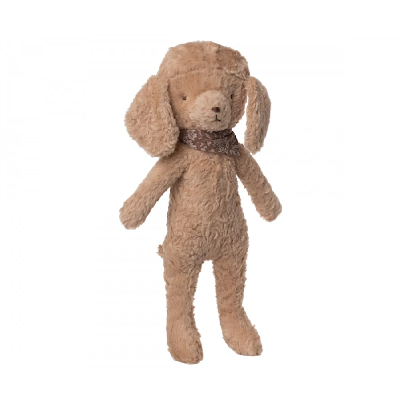 Plush toys for delivery drivers with truck - or package - shaped accents​ Maileg Poodle Dog, Plush